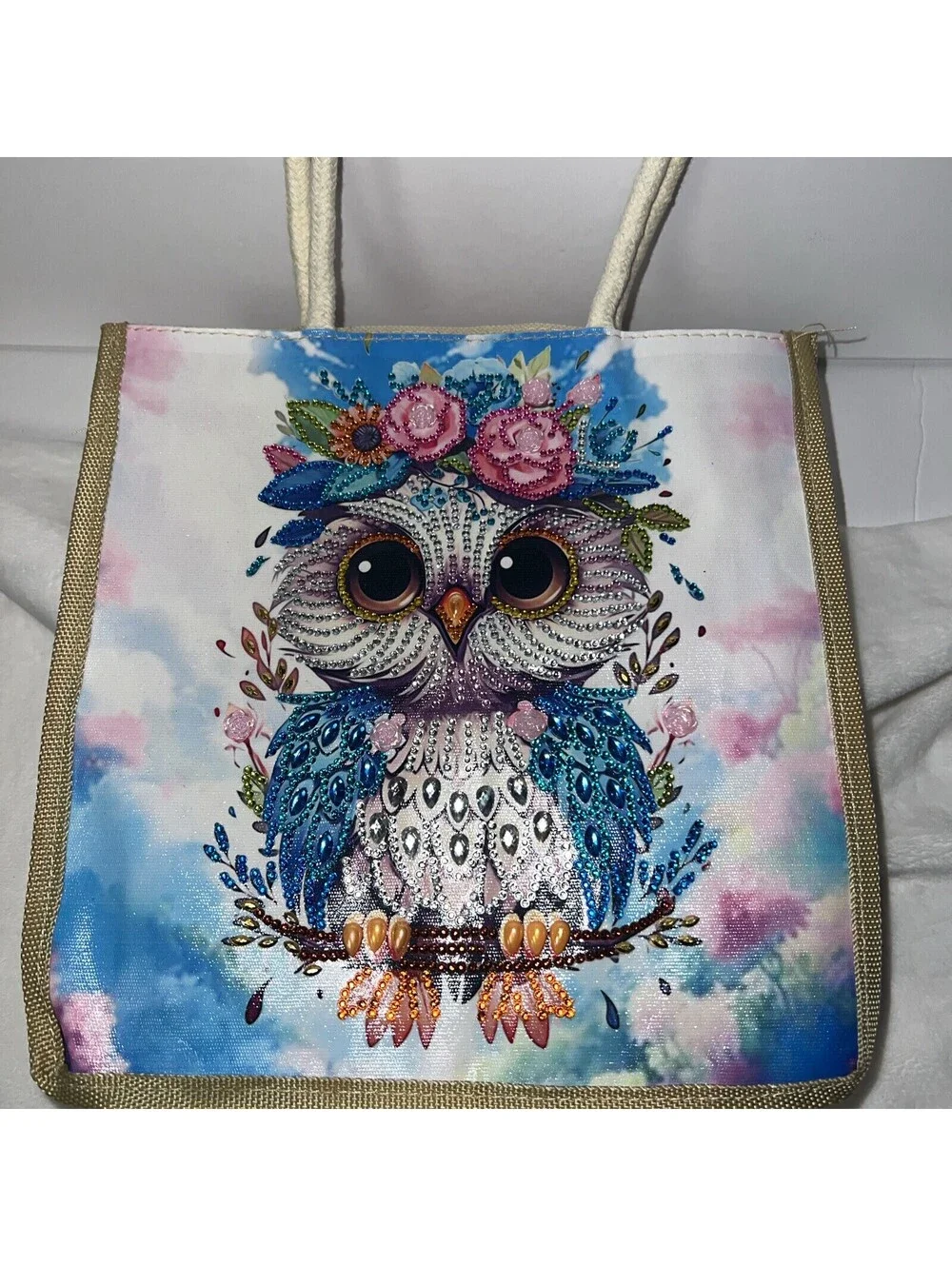Diamond Art Gift Bag.  10” X 10”